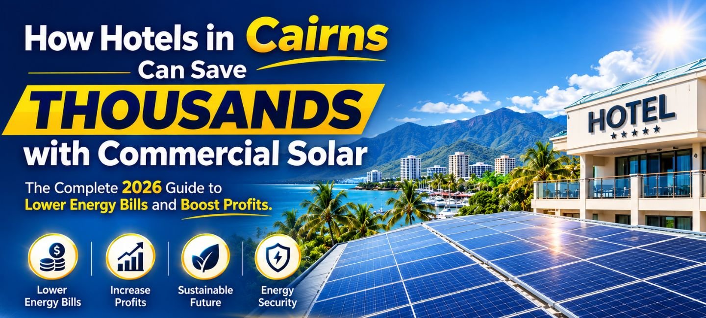 How Hotels in Cairns Can Save Thousands with Commercial Solar: The Complete 2026 Guide to Lower Energy Bills and Boost Profits
