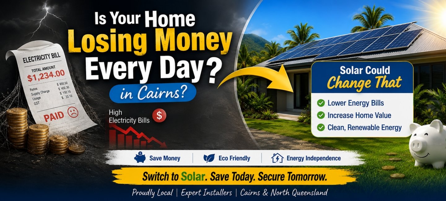 Is Your Cairns Home Losing Money? How Solar Could Save You